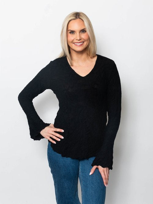 Dreamcatcher Flounce Sleeve Blouse