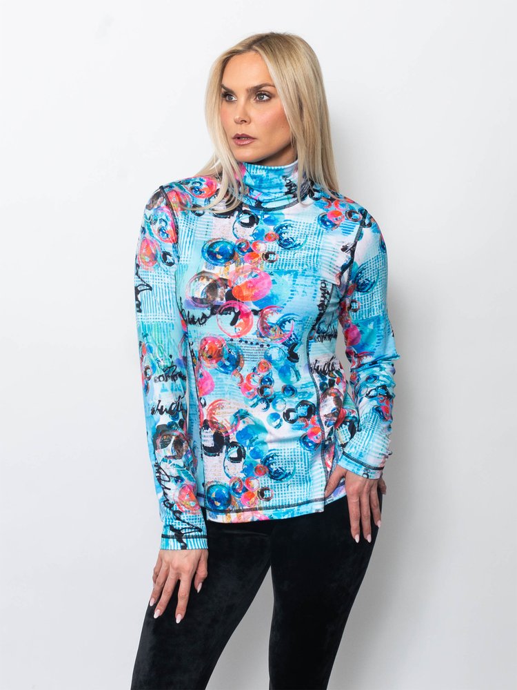 Microfiber Turtleneck