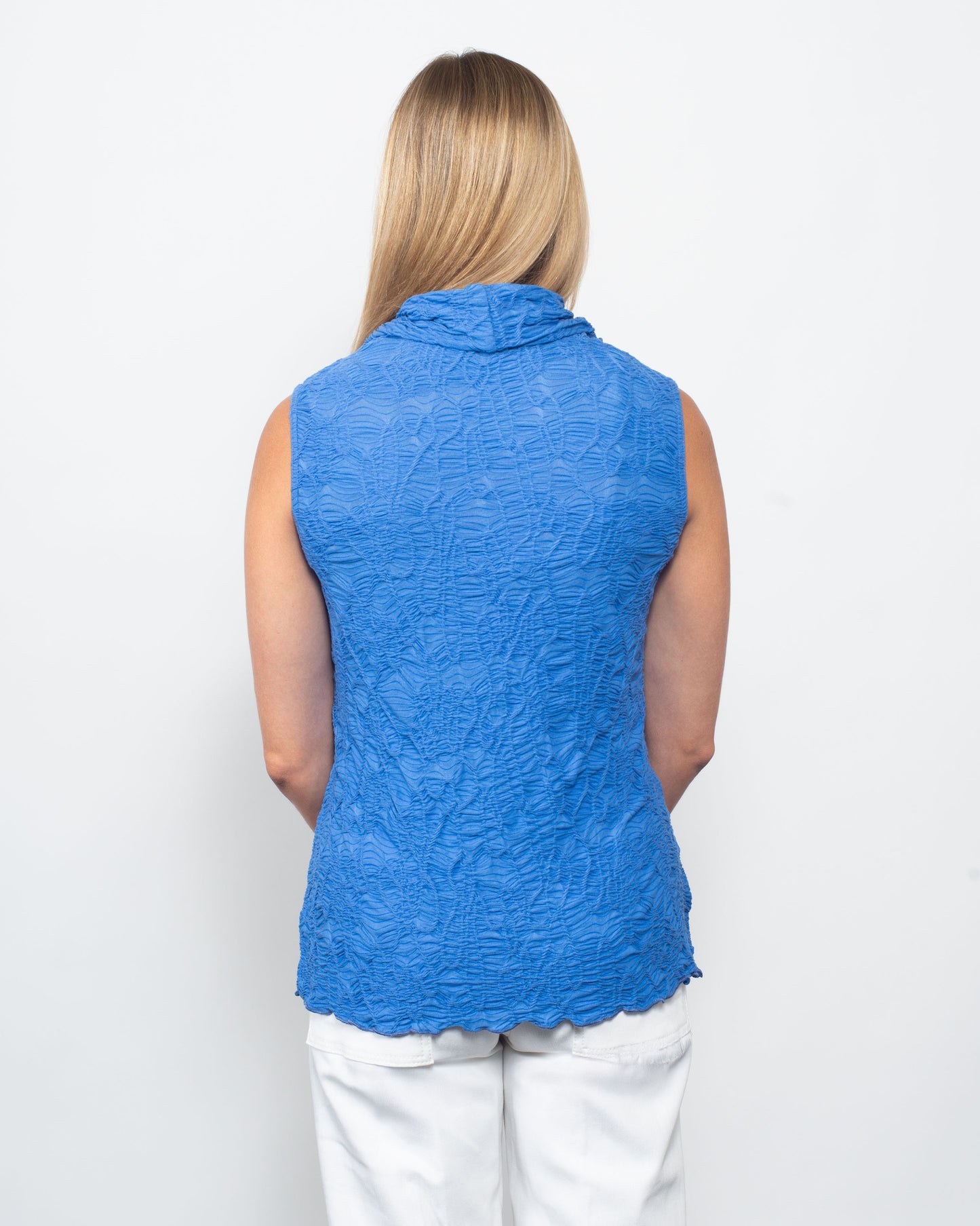 Dreamcatcher Sleeveless Cowl Neck Top