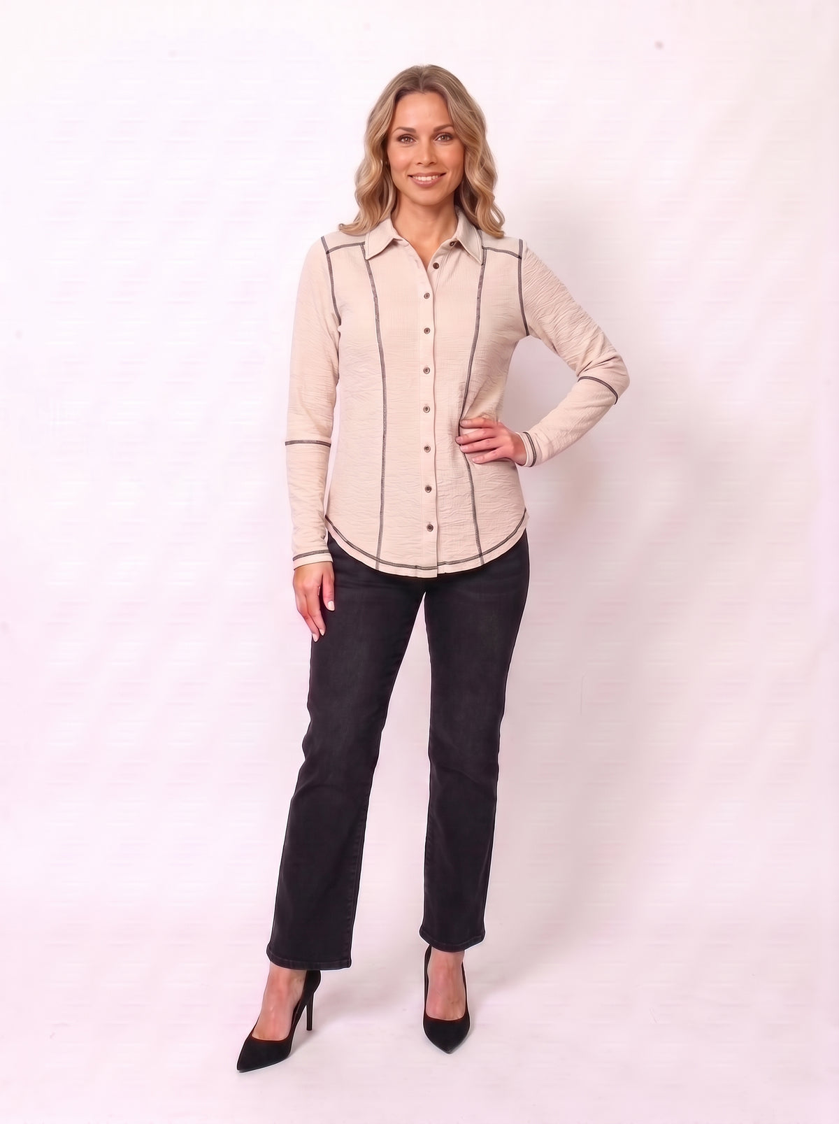 Dreamcatcher Asymmetrical Hemline Top