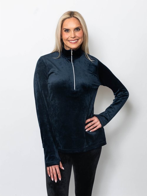 Microfleece Quarter Zip Top
