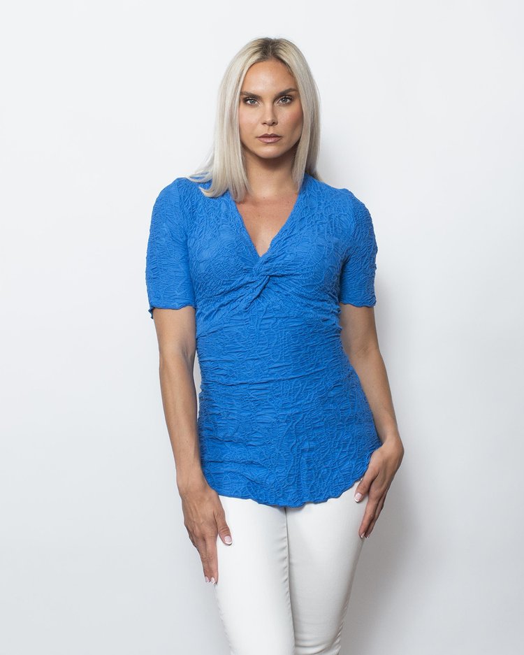 Dreamcatcher V-neck crossover Top