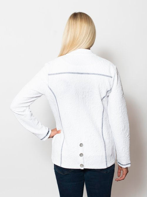 Textured Jacquard Jacket