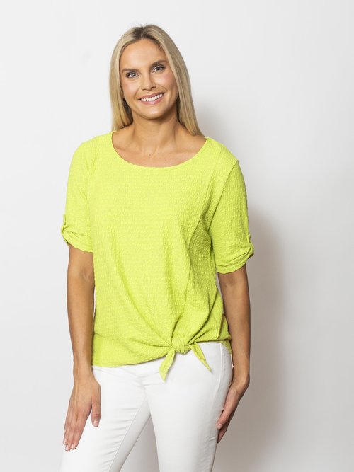 Pucker Ballet Tie Top