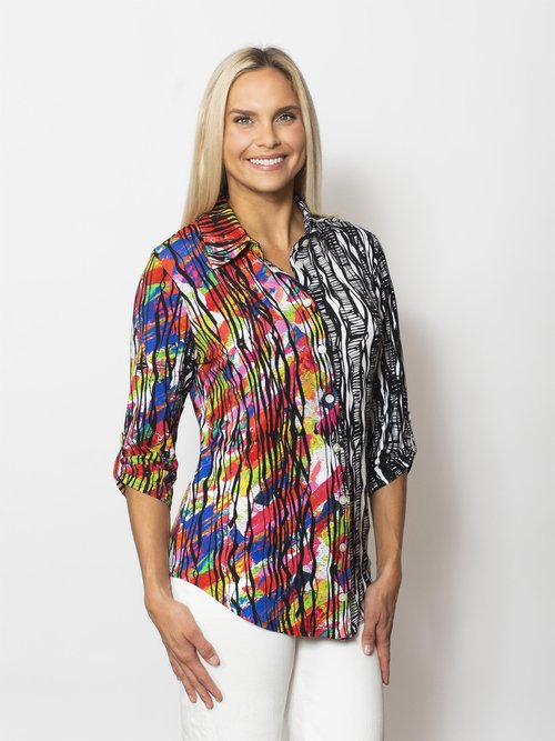 Viscose Button Up Shirt