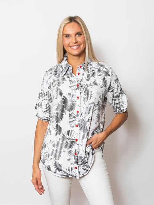 Gingham Button Up Shirt