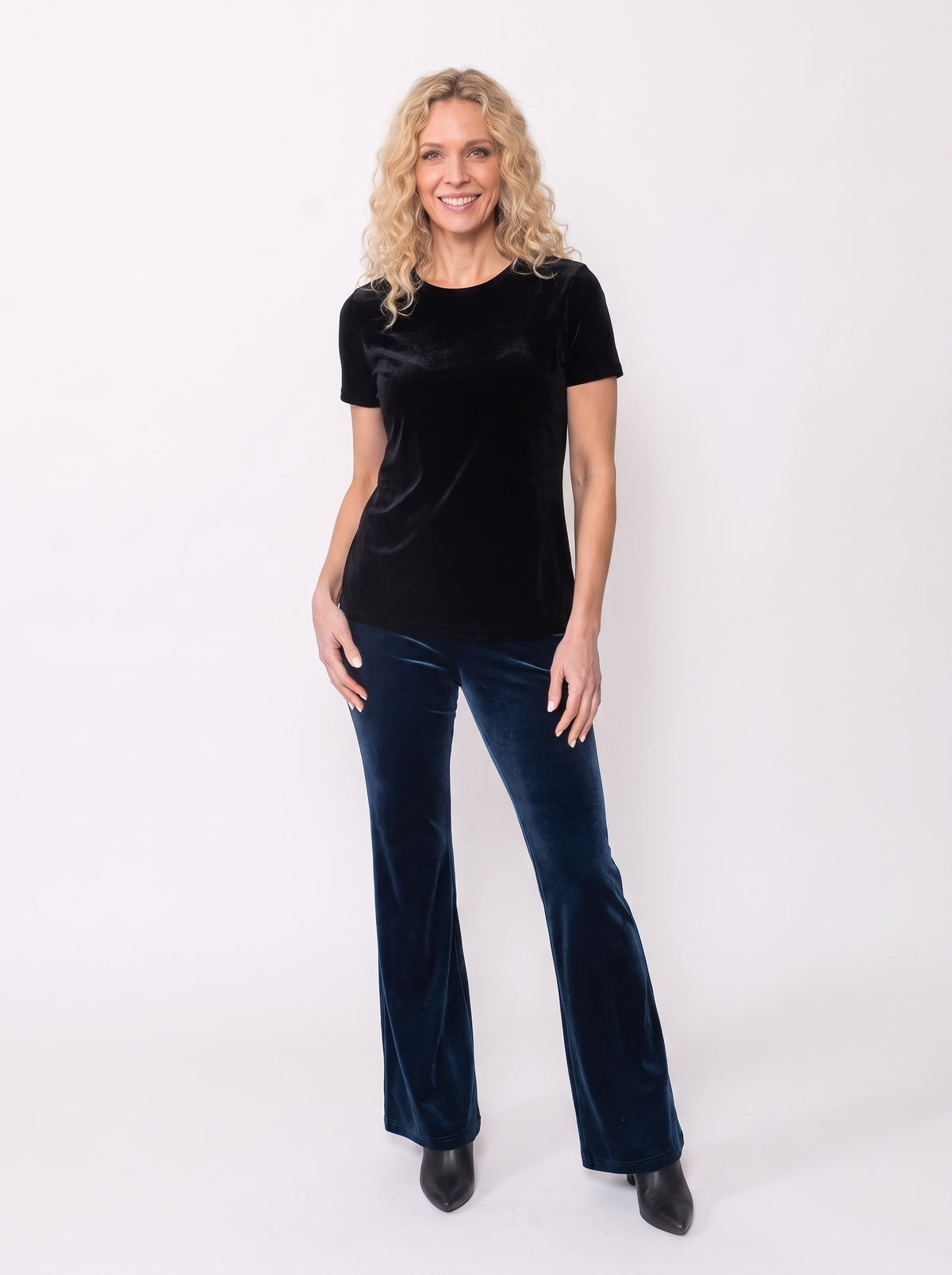 PlushTech Velvet Bootcut Legging