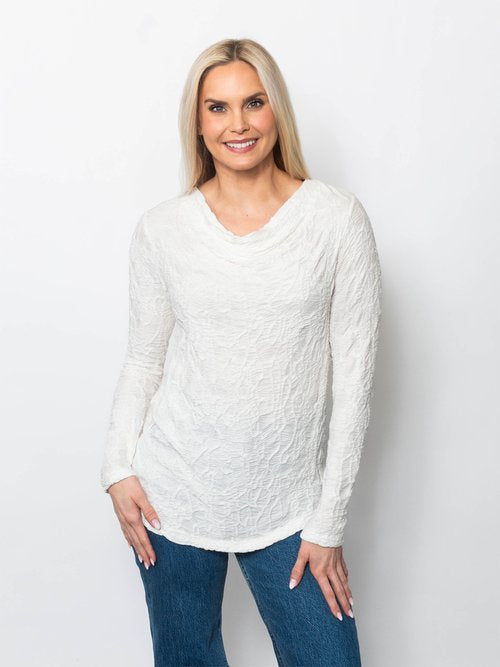 Dreamcatcher Drape Neck Blouse