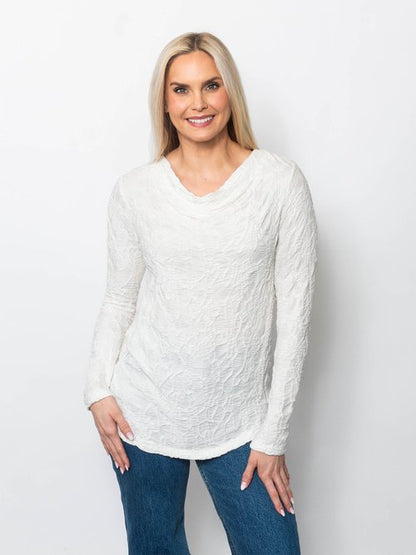 Dreamcatcher Drape Neck Blouse
