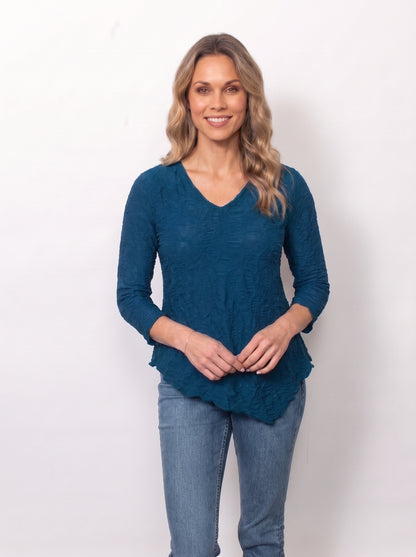 Dreamcatcher Asymmetrical Hemline Top