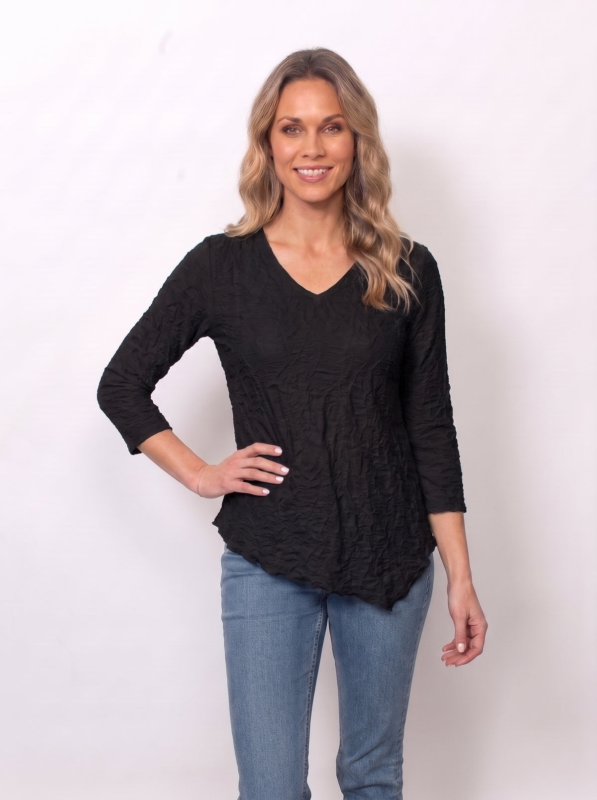 Dreamcatcher Asymmetrical Hemline Top