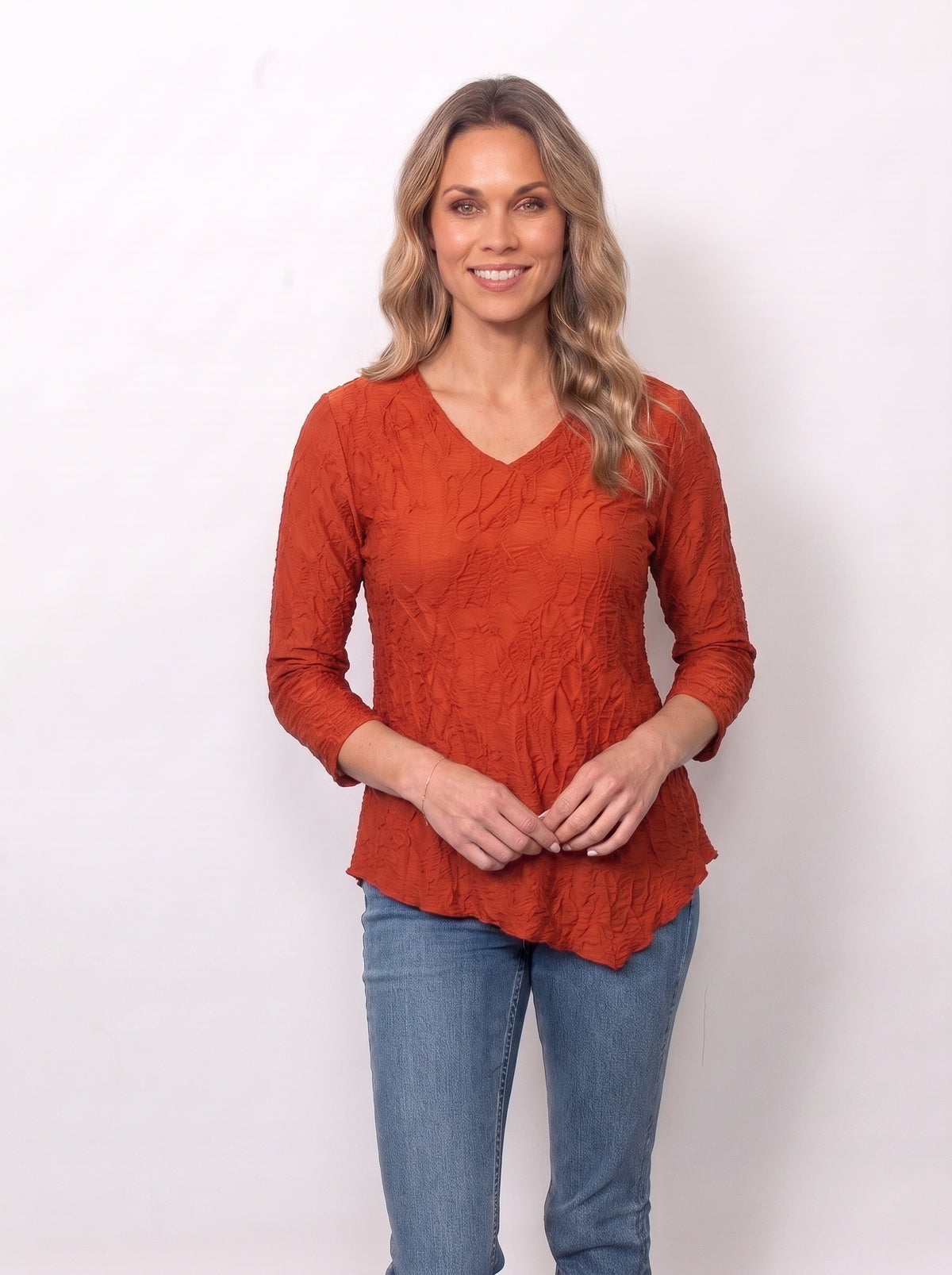 Dreamcatcher Asymmetrical Hemline Top
