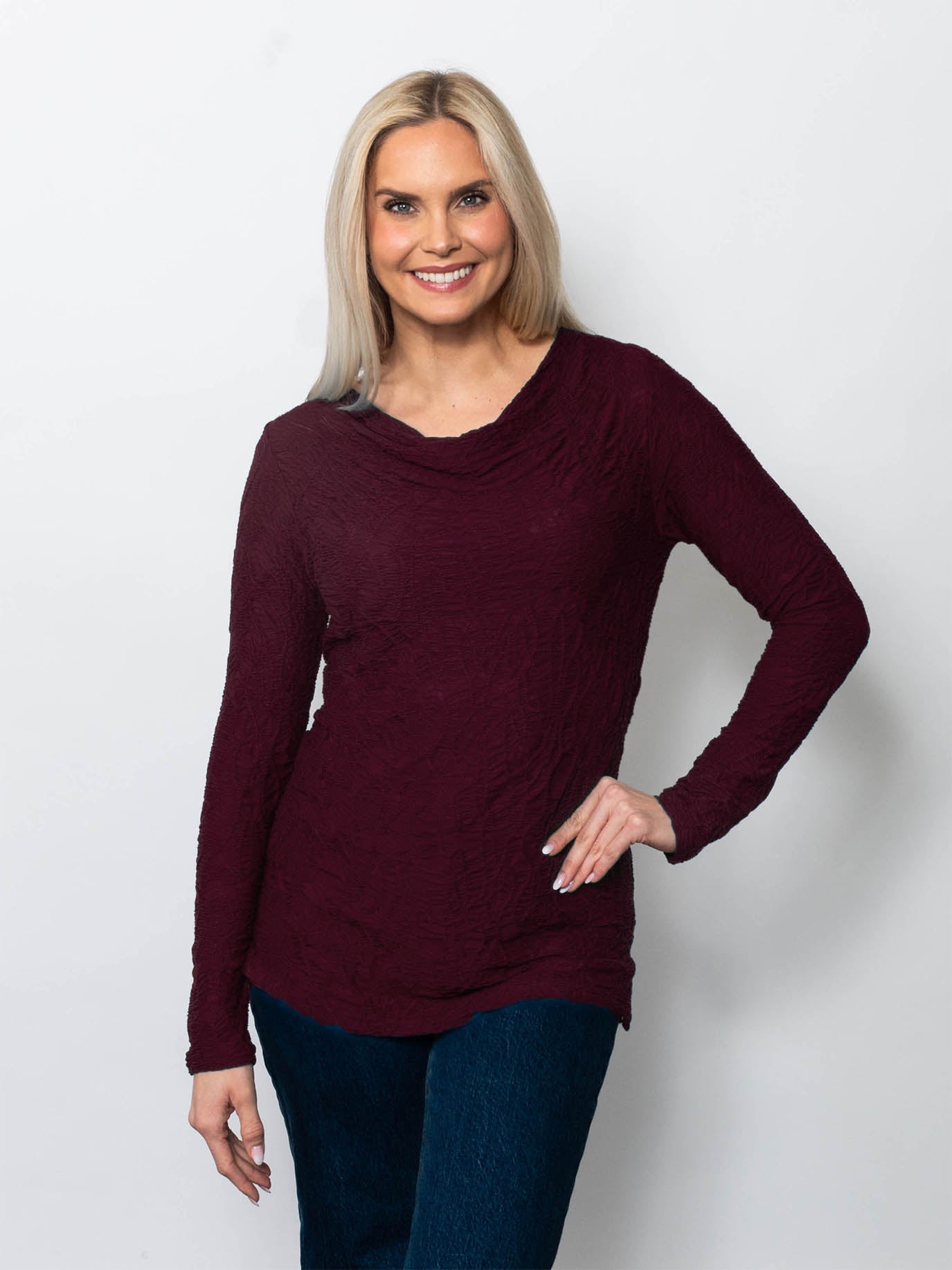 Dreamcatcher Drape Neck Blouse