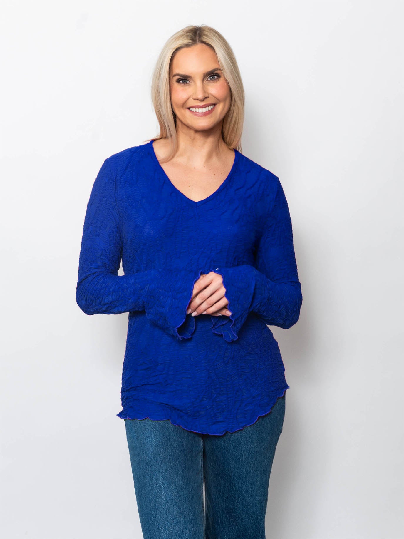 Dreamcatcher Flounce Sleeve Blouse