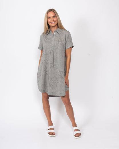 Cotton/Viscose Popover Dress