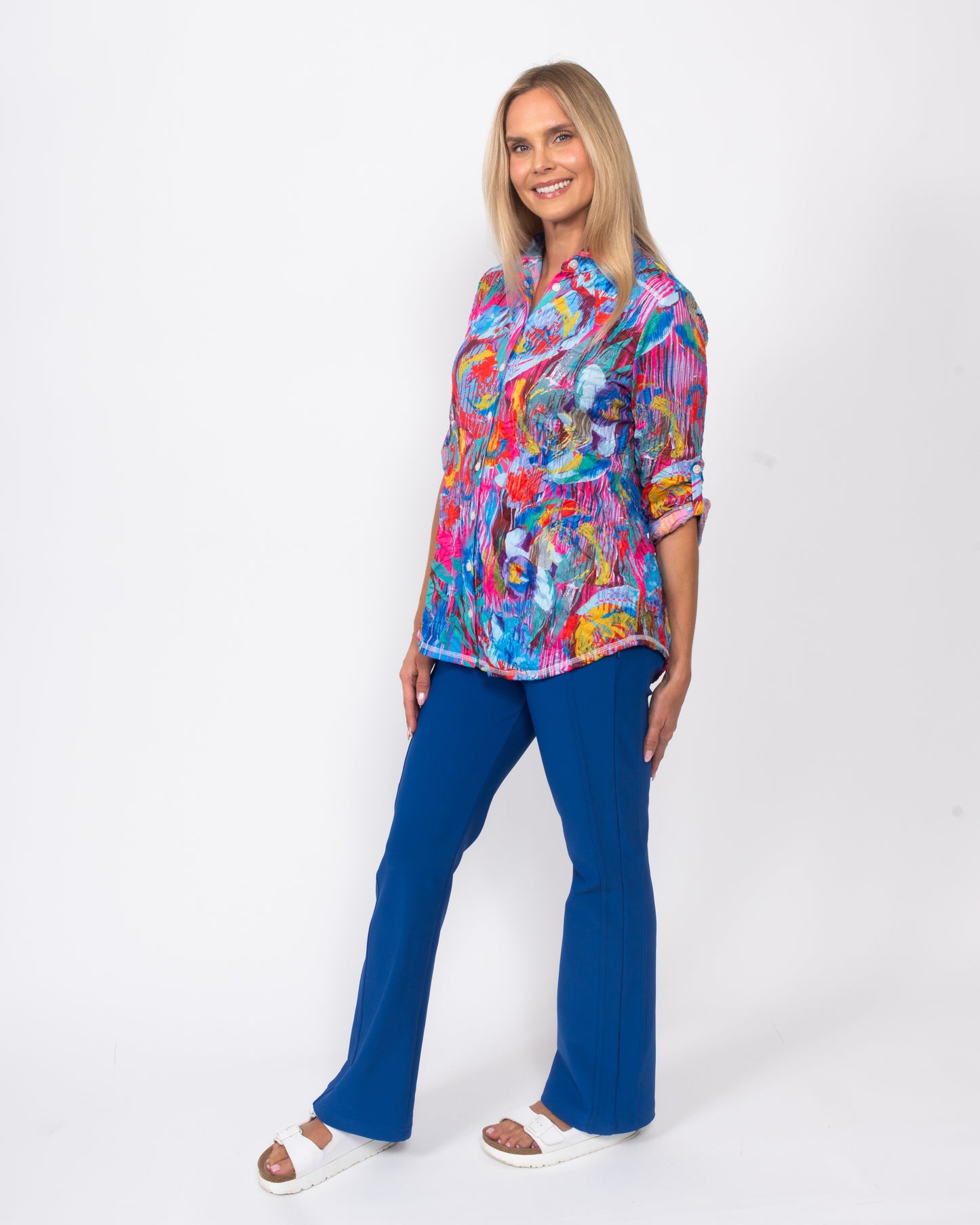 Fine Twill Bootcut Legging