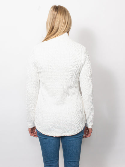 Wavy Blister Full Zip Jacket