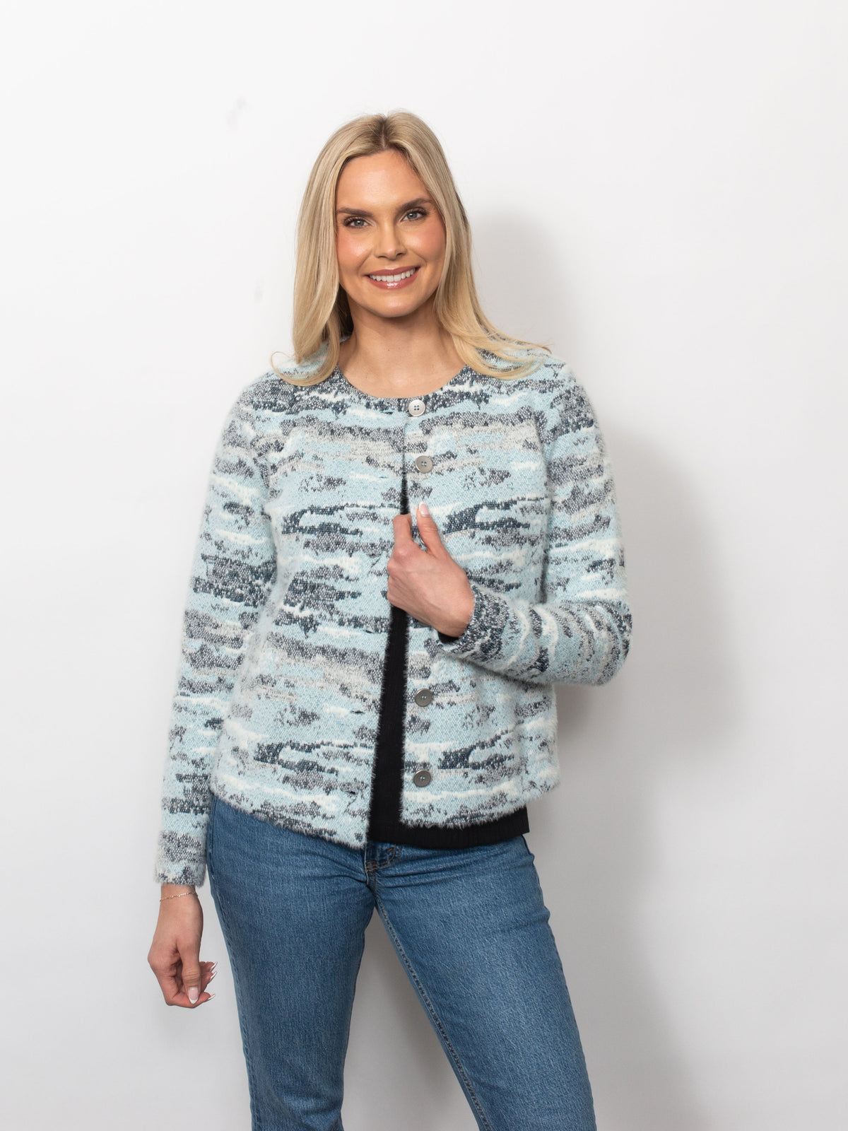 Plush Sweater Knit Cardigan