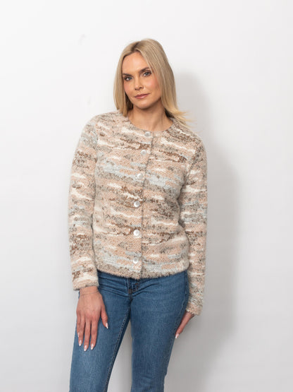Plush Sweater Knit Cardigan