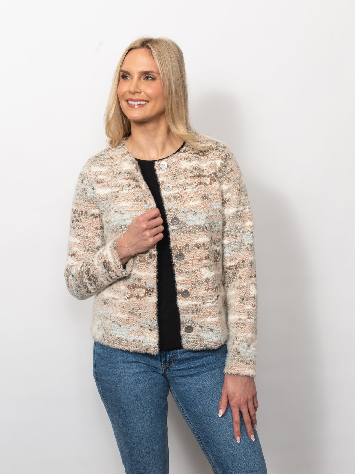 Plush Sweater Knit Cardigan