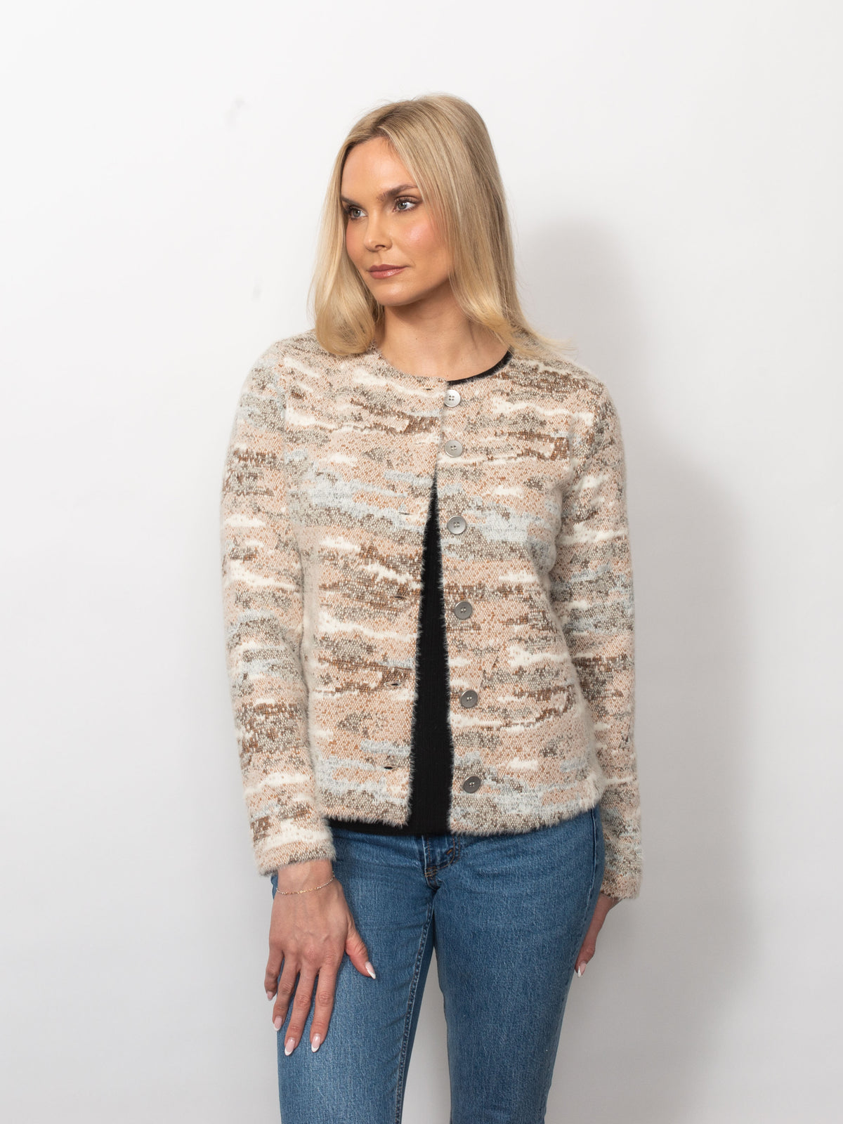 Plush Sweater Knit Cardigan