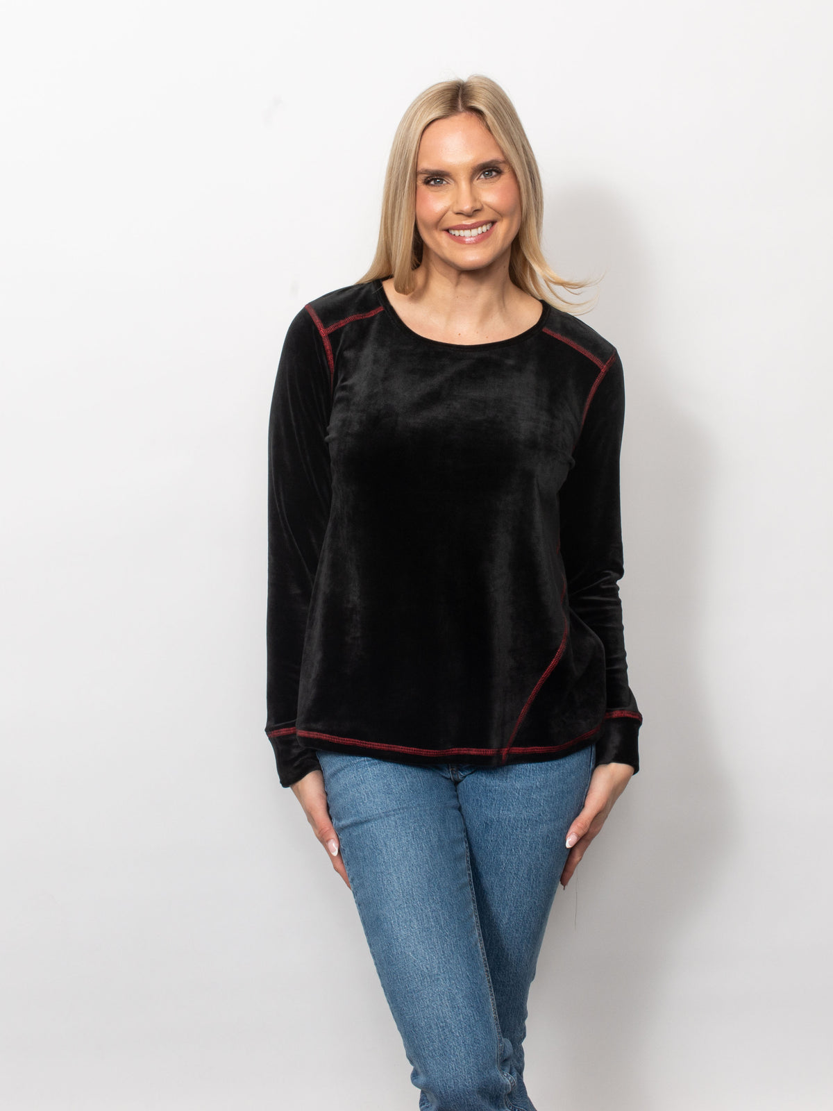 Microfleece Crew Neck Top