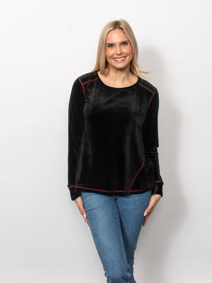 Microfleece Crew Neck Top