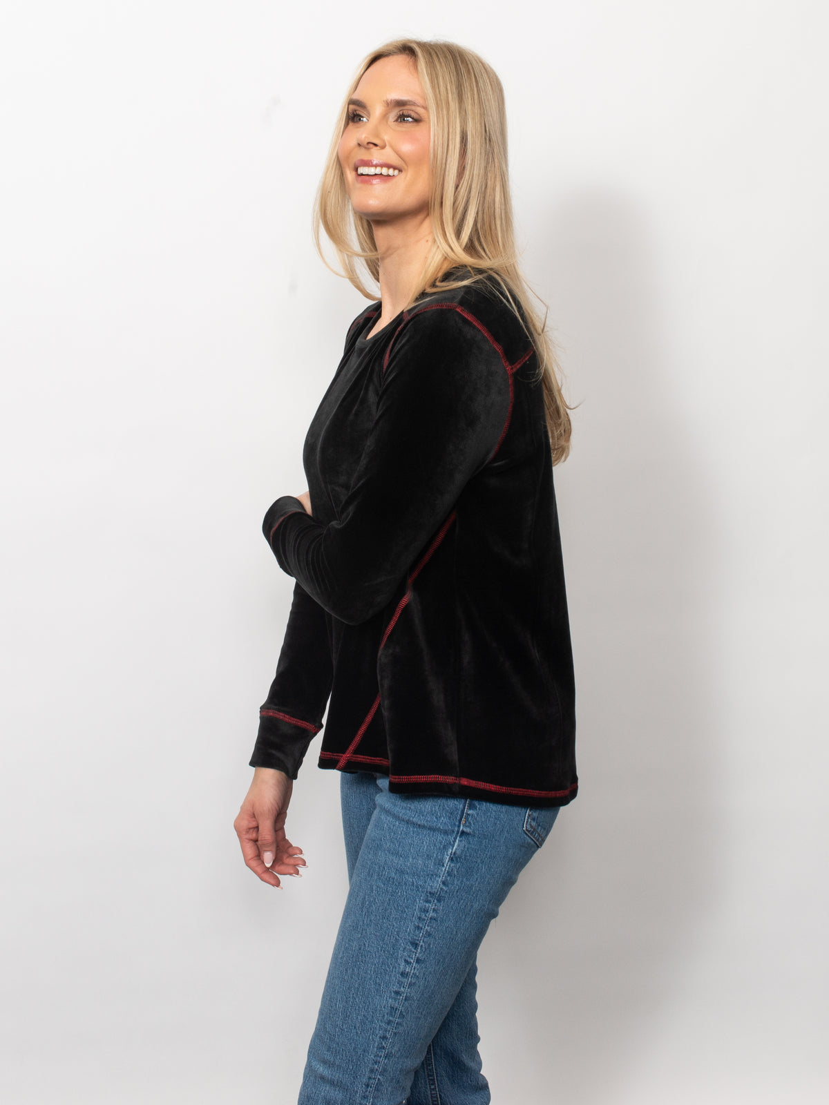 Microfleece Crew Neck Top