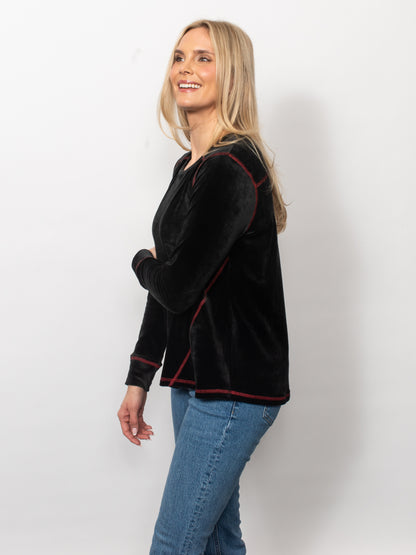Microfleece Crew Neck Top