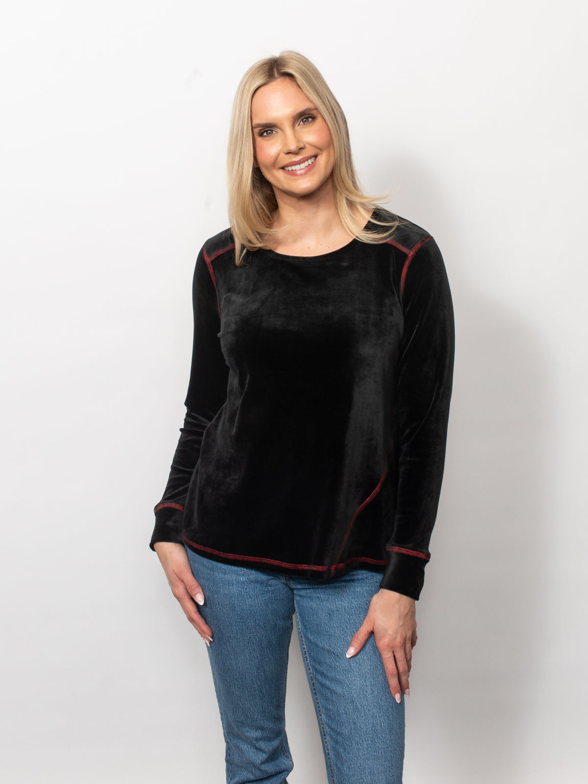 Microfleece Crew Neck Top