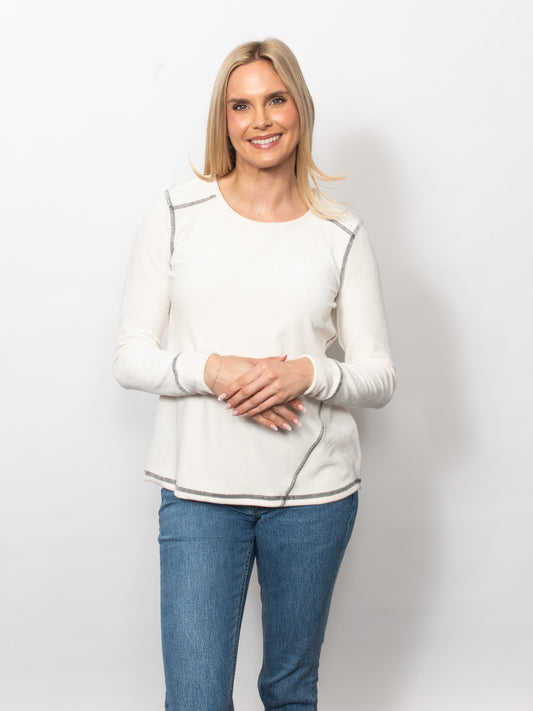 Microfleece Crew Neck Top