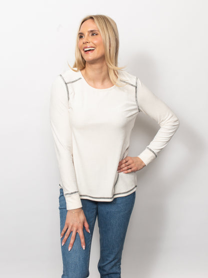 Microfleece Crew Neck Top