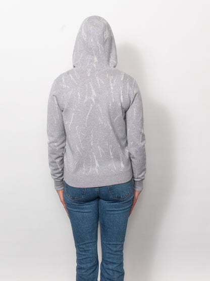 Jacquard Zip Hoodie