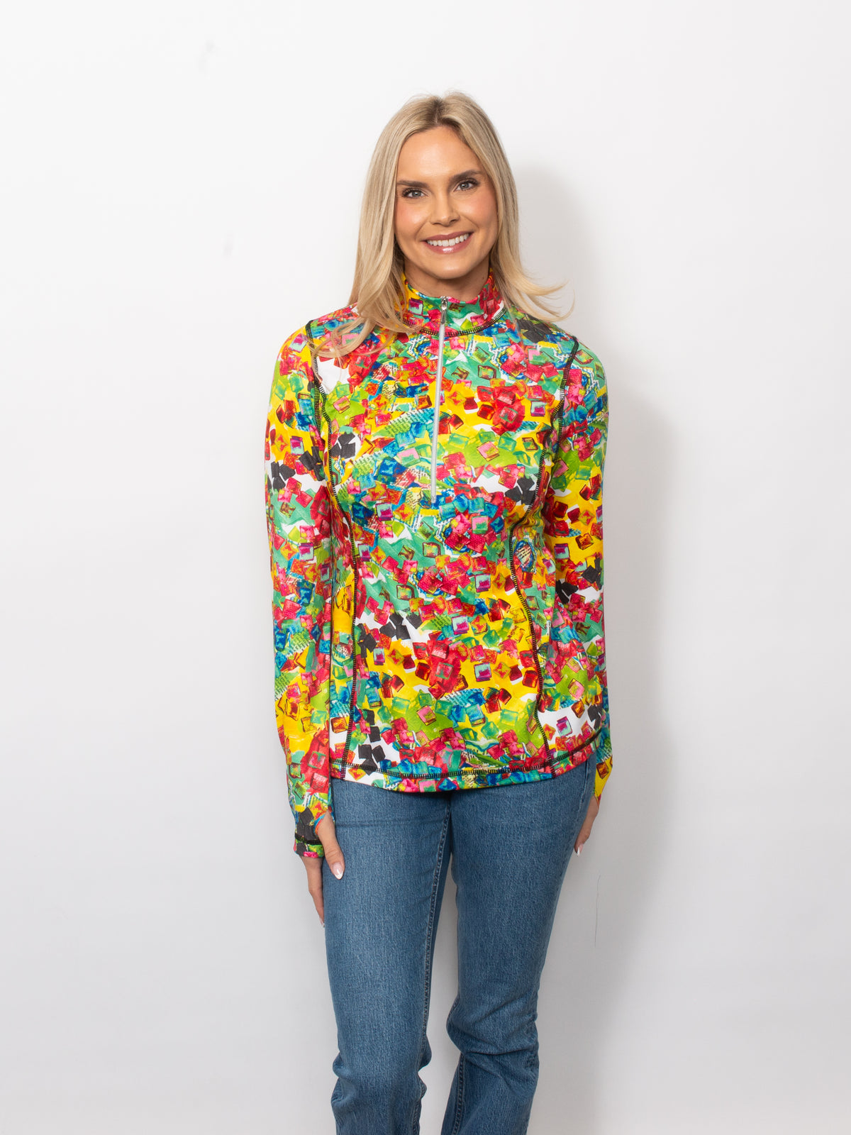 Microfiber 1/4 Zip Top