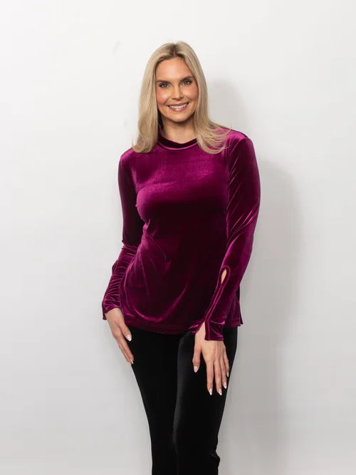 PlushTech Velvet Turtleneck