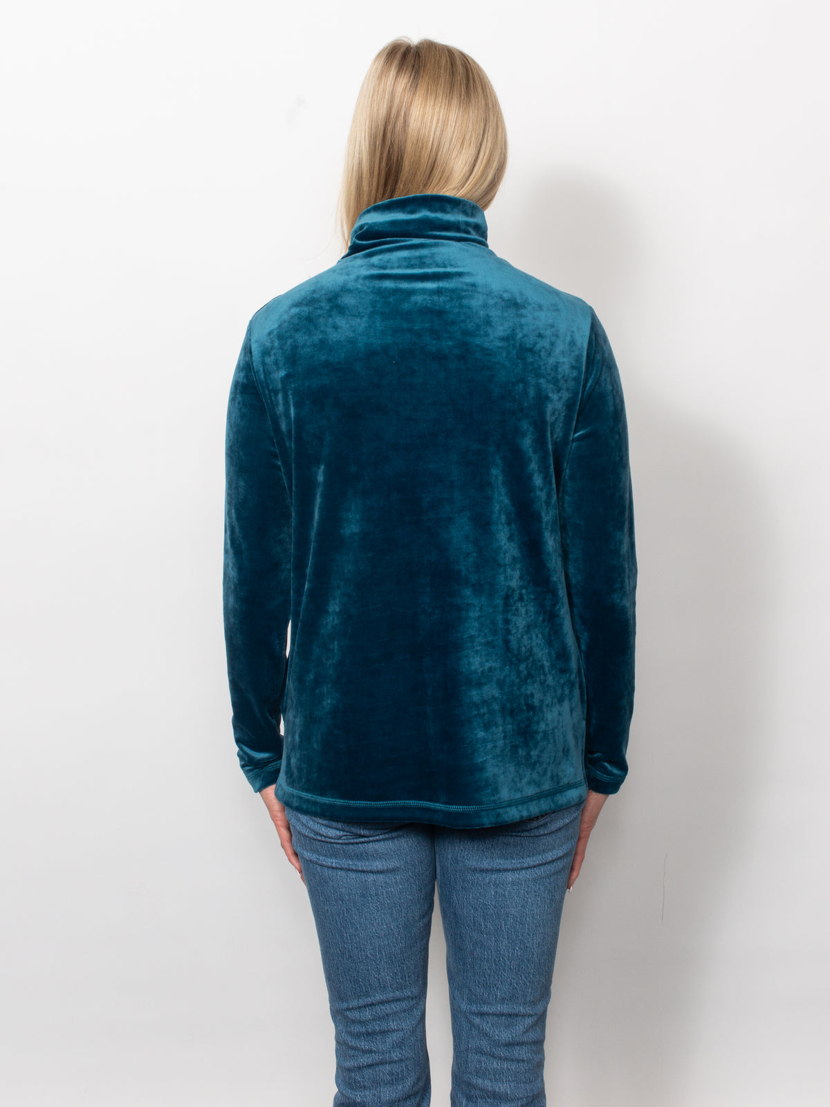 Microfleece Funnel Neck Top