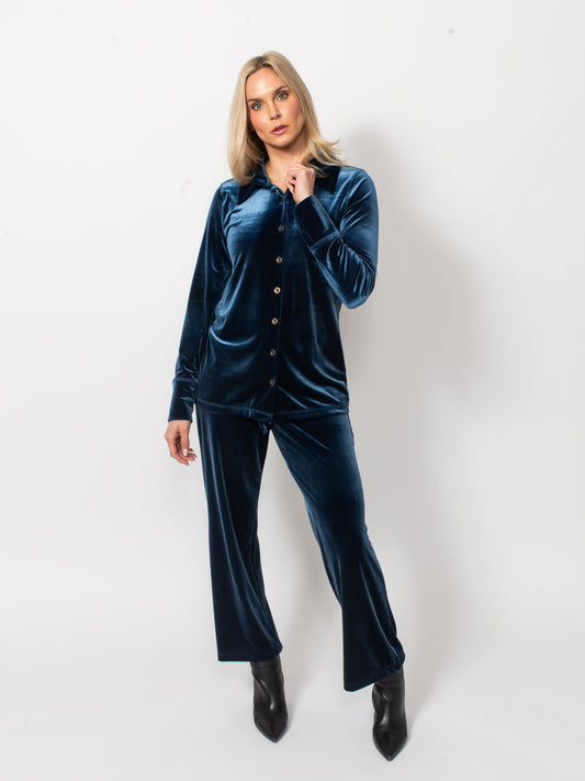 PlushTech Velvet Crop Pant