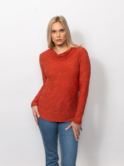 Dreamcatcher Drape Neck Blouse