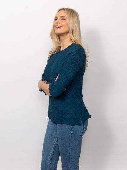 Dreamcatcher Ruched Sleeve Top