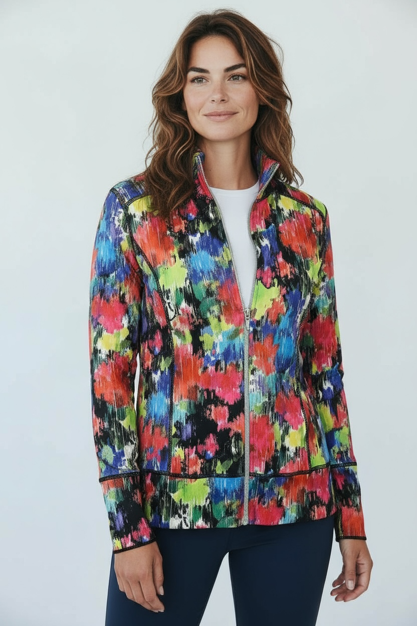 Microfiber Full Zip Jacket