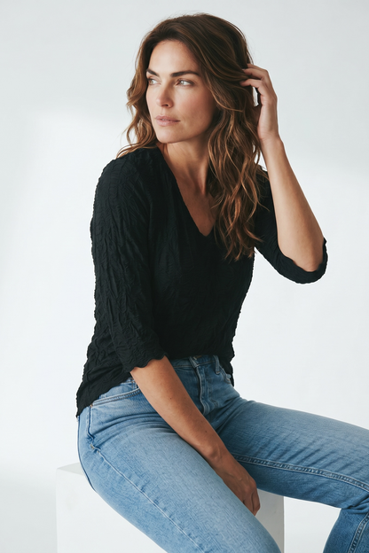 Dreamcatcher V-Neck Blouse