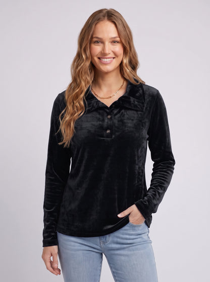 Microfleece High Collar Pullover
