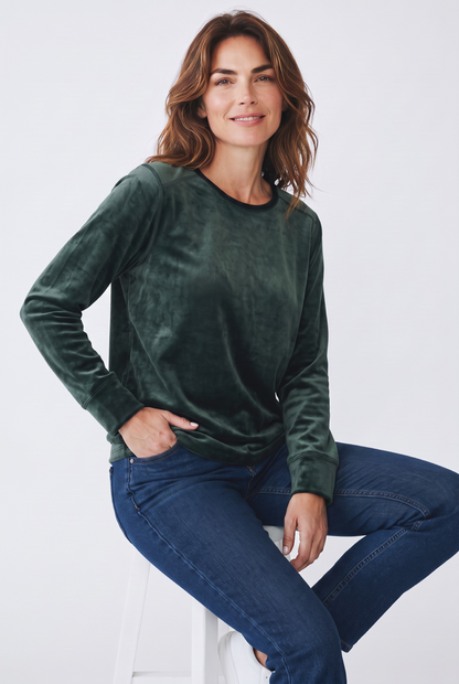Microfleece Crew Neck Top