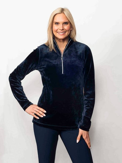 Microfleece Quarter Zip Top