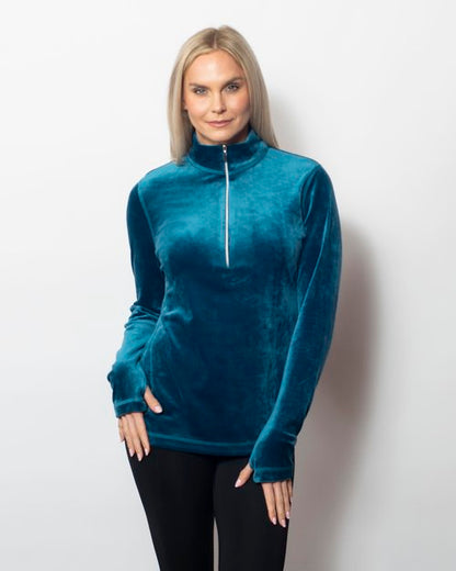Microfleece Quarter Zip Top