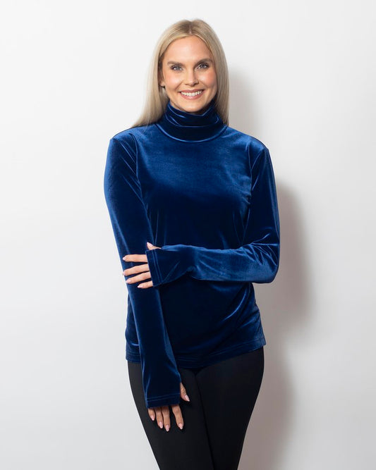 PlushTech Velvet Turtle Neck