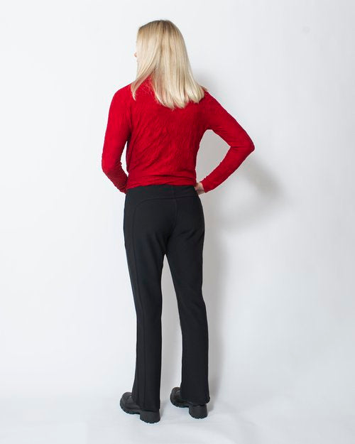 Fine Twill Bootcut Legging