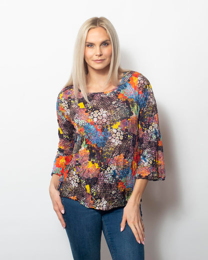 Crinkle Ballet Blouse